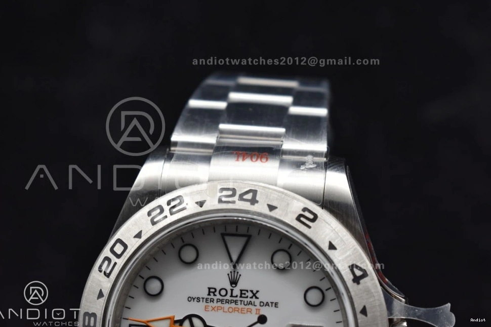 II Black GMF 226570 Edition Explorer Best Dial 42mm VR3285 Bracelet 1:1 CHS 904L White On SS 0206